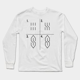 How To Draw a Cool S Long Sleeve T-Shirt